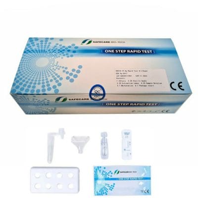 SAFECARE COVID-19 Antigen-Schnelltest (Spucktest, 25er-Pack) Profi