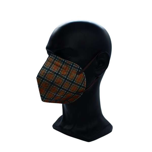 FFP2-Maske karo – Texturiert