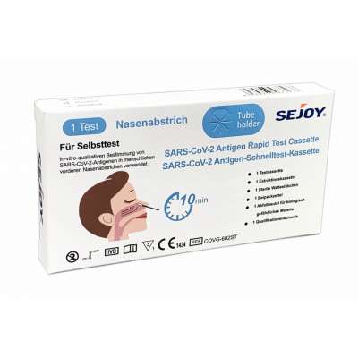 Sejoy SARS-COV-2 Antigen-Soforttest für Laien, nasal, einzeln