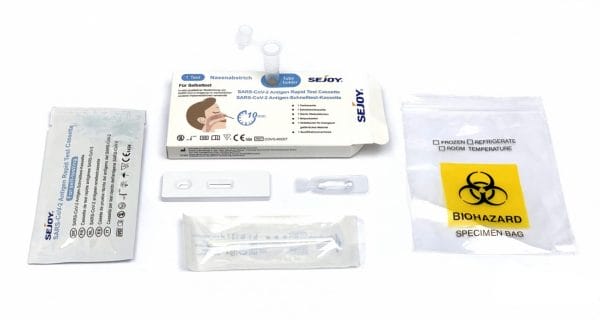 Sejoy SARS-COV-2 Antigen-Soforttest für Laien, nasal, einzeln