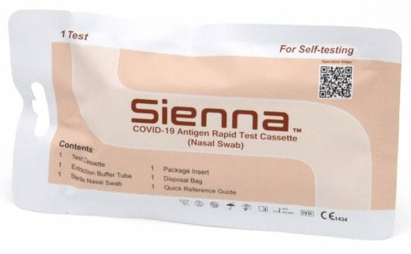 Sienna™ COVID-19 Antigen-Schnelltest für den „Laien“
