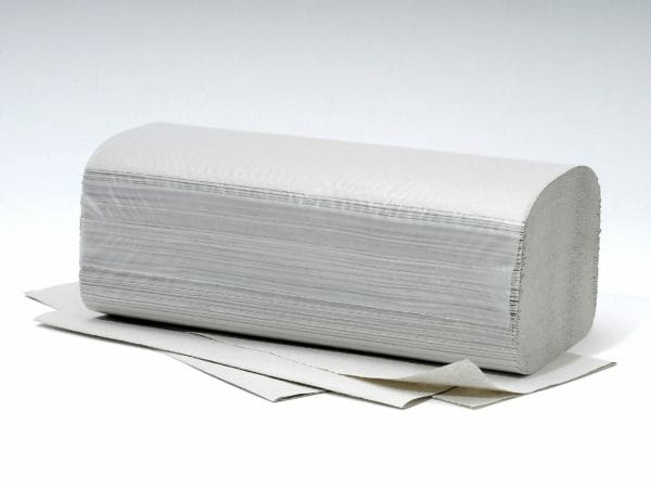 Fripa - Papierhandtücher Plus 1-lagig naturell 25 x 23 cm (20 x 250 Stck.)