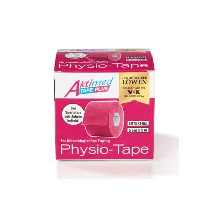 Aktimed TAPE PLUS 5 cm x 5 m, pink, Kinesiologie-Tape (1 Rl.)