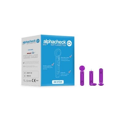 alphacheck soft Lanzetten 30 G (200 Stck.)
