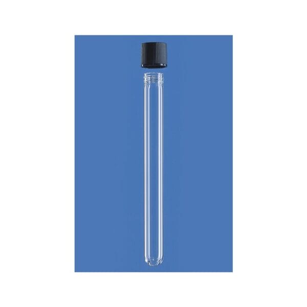 Kulturröhrchen, Natron-Kalk-Glas, 10 ml, 16 x 100 mm, mit Schraubkappe PP