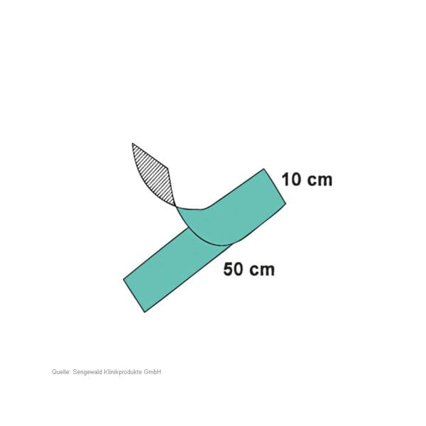 OP-Klebestreifen Standard steril, 10 x 50 cm