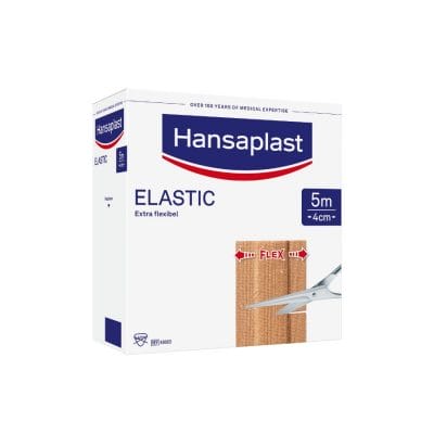 Hansaplast Elastic Wundschnellverband, 5 m x 4 cm