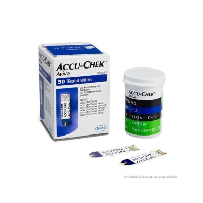 Accu-Chek Aviva Blutzuckerteststreifen ohne Maltose Interferenz (50 T.)