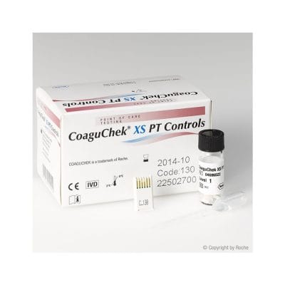 CoaguChek XS PT Controls Kontroll-Lösung (4 Stck.)