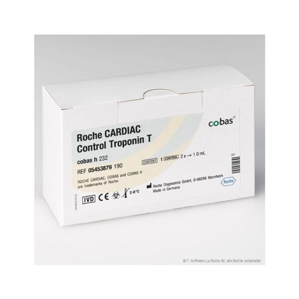 Roche CARDIAC Control Troponin T Rd. Rilibaek (2 x 1 ml)