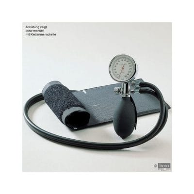 boso manuell Blutdruckmessgerät Ø 48 mm, mit Klettenmanschette, Doppelschlauch