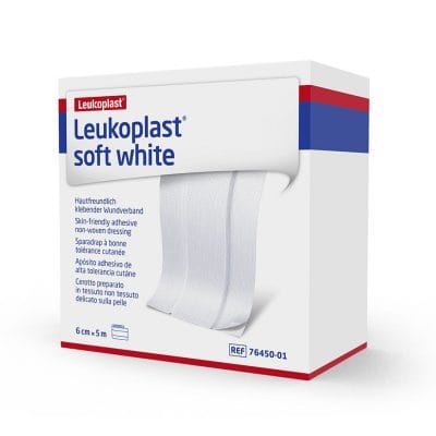 Leukoplast soft white Wundschnellverband 5 m x 6 cm, weiß