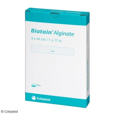 Biatain Alginate Tamponaden, steril, 44 cm/2 g (5 Stck.)