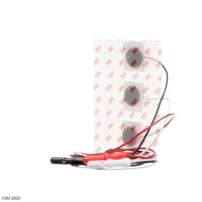 3M Red Dot EKG-Säuglingselektroden vorverkabelt, 1,9 x 4 cm (3 Stck.)