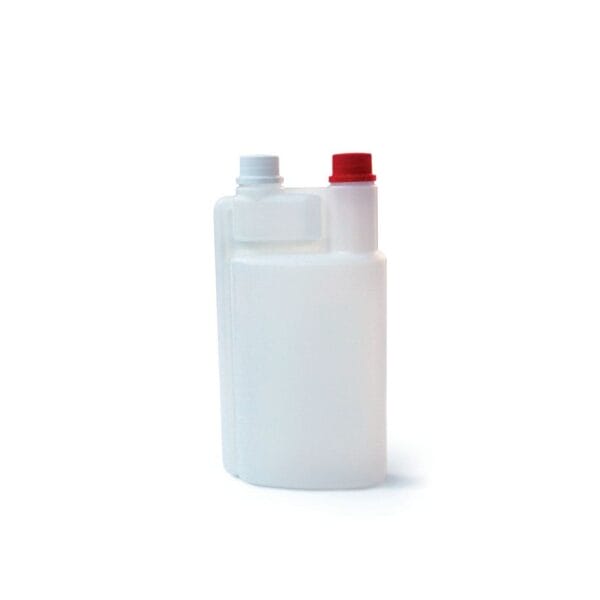 Dosierflasche 1 Ltr. unbefüllt mit 60 ml Kammer