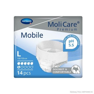 MoliCare Premium Mobile 6 Tropfen Inkontinenzslips Gr. L (14 Stck.)