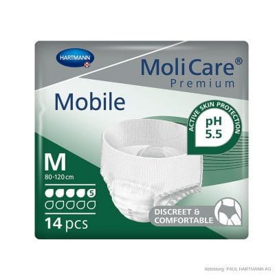 MoliCare Premium Mobile 5 Tropfen Inkontinenzslips Gr. M (14 Stck.)
