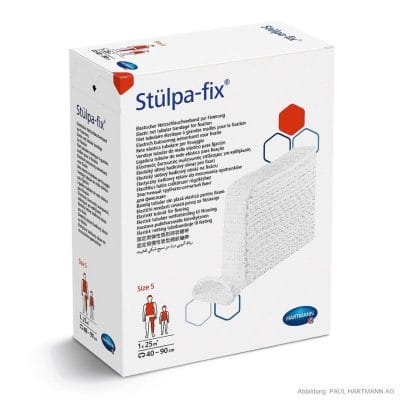 Stülpa-fix Gr. 5 (gedehnt 25 m) für Kopfverbände und Kinderrumpfverbände