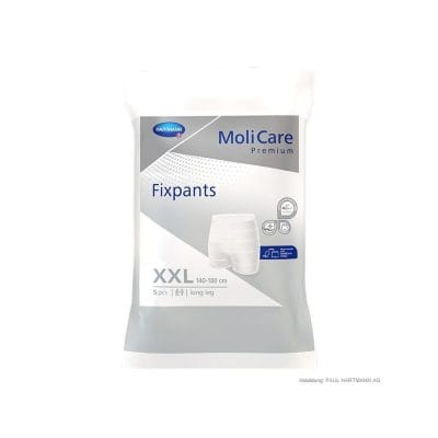 MoliCare Premium Fixpants long leg Fixierhosen Gr. XXL (5 Stck.)