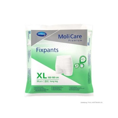 MoliCare Premium Fixpants long leg Fixierhosen Gr. XL (25 Stck.)