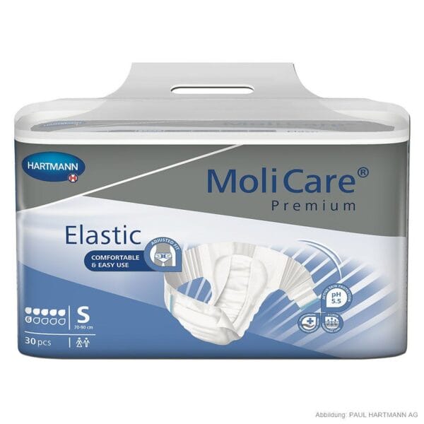 MoliCare Premium Elastic 6 Tropfen Gr. S Inkontinenzslips (30 Stck.)