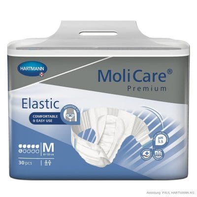 MoliCare Premium Elastic 6 Tropfen Gr. M Inkontinenzslips (30 Stck.)