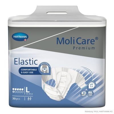 MoliCare Premium Elastic 6 Tropfen Gr. L Inkontinenzslips (30 Stck.)