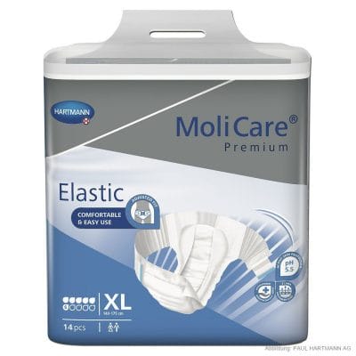 MoliCare Premium Elastic 6 Tropfen Gr. XL Inkontinenzslips (14 Stck.)