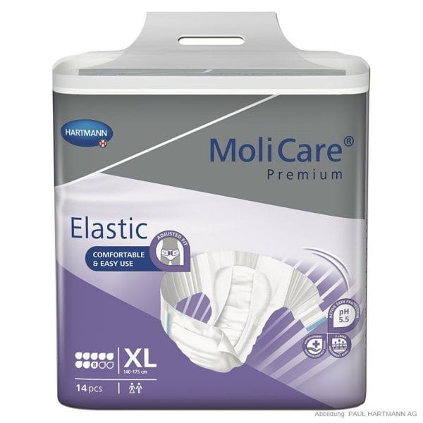 MoliCare Premium Elastic super plus 8 Tropfen Gr. XL Inkontinenzslips (14Stck)