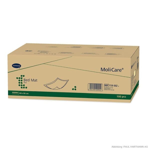 MoliCare Bed Mat Eco 5 Tropfen Krankenunterlagen 60 x 90 cm (100 Stck.)