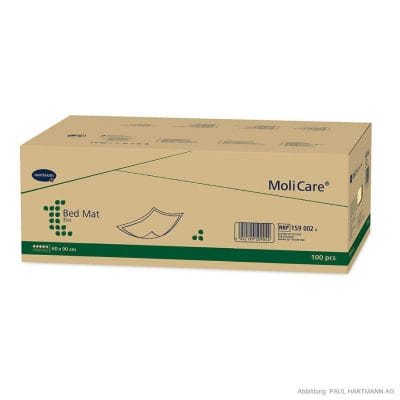 MoliCare Bed Mat Eco 5 Tropfen Krankenunterlagen 60 x 90 cm (100 Stck.)