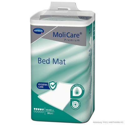 MoliCare Premium Bed Mat 5 Tropfen Krankenunterlagen 60 x 60 cm (30 Stck.)