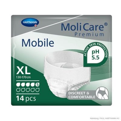 MoliCare Premium Mobile 5 Tropfen Inkontinenzslips Gr. XL (14 Stck.)