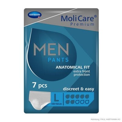 MoliCare Premium MEN PANTS 7 Tropfen Gr. L, Inkontinenzslips (7 Stck.)