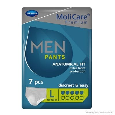 MoliCare Premium MEN PANTS 5 Tropfen Gr. L, Inkontinenzslips (7 Stck.)