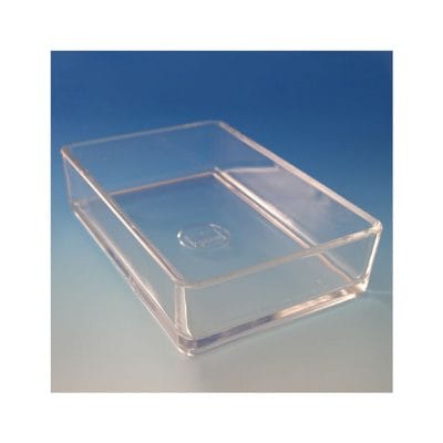 Instrumentenschale aus Glas, ohne Deckel 12 x 6 x 4 cm
