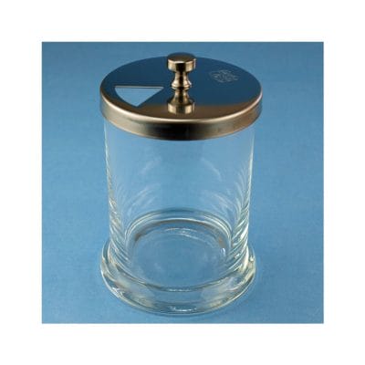 Kornzangenglas mit Edelstahldeckel 20 cm x 8 cm Ø