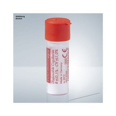 Einmal-Mikropipetten minicaps 10 µl na-hep.end-to-end (10 x 100 Stck.)