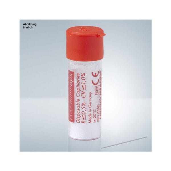 Einmal-Mikropipetten minicaps 40 µl na-hep.end-to-end (10 x 100 Stck.)
