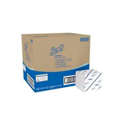 SCOTT Control Toilet Tissue, 2-lagig, weiß, 11 x 18,6 cm (36 x 220 Bl.)
