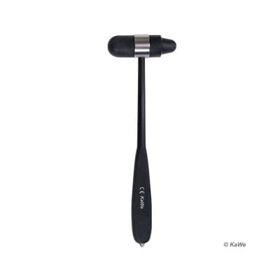 Colorflex Reflex- und Perkusionshammer groß, schwarz, 22 cm lang