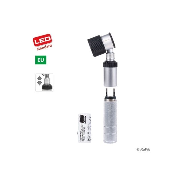 KaWe EUROLIGHT D30 Dermatoskop 3,5 V, LED, Griff C inkl. Akku,