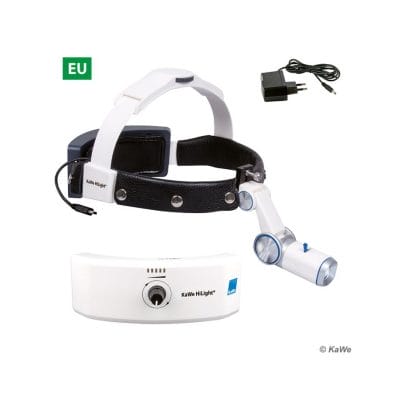 Kopfleuchte HiLight LED H-800 mit Akku für Kopfband EU-Ladestecker