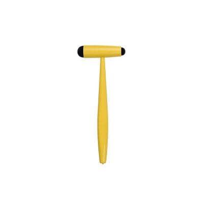 Reflexhammer nach Buck, klein, 18 cm, Aluminium, gelb