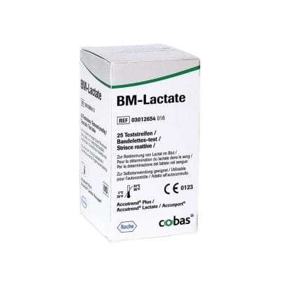 BM Lactate Teststreifen (25 T.)