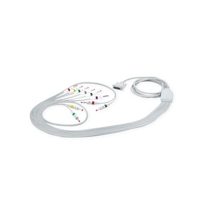 EKG-Komplettkabel mit Bananenstecker für Schiller/Custo-med/Cardiette