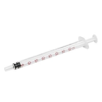 HENKE-JECT Einmal-Insulinspritzen 1 ml, U-40, 3-tlg., steril (100 Stck.) ohne Nadel