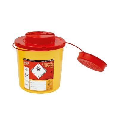 Kanülenabwurfbehälter ratiomed Safe-Box 1,5 Ltr.