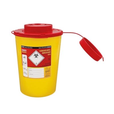 Kanülenabwurfbehälter ratiomed Safe-Box 2,2 Ltr.