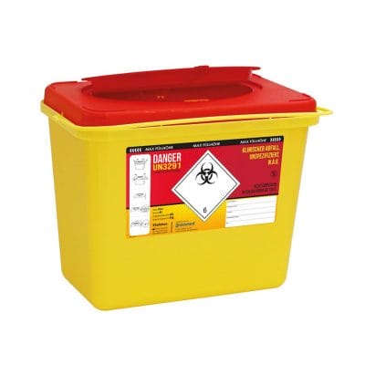 Kanülenabwurfbehälter ratiomed Safe-Box 6,0 Ltr.